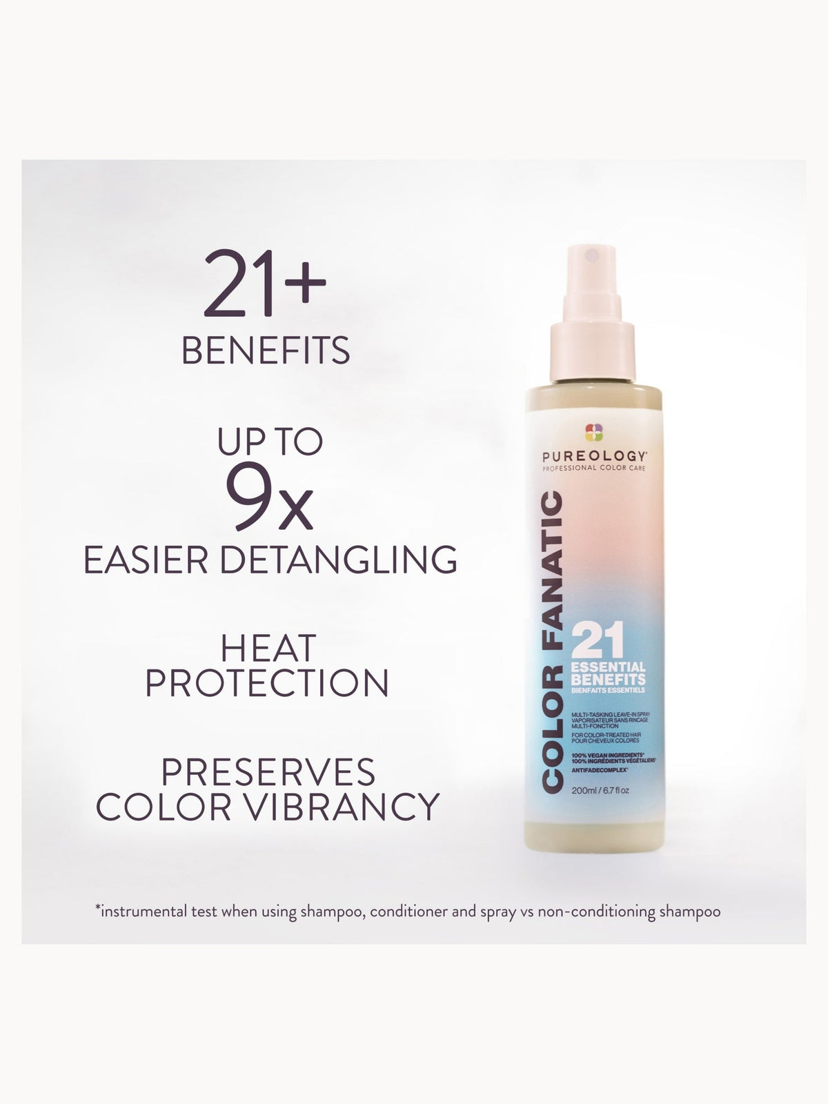 Pureology Color Fanatic Multi-Purpose Hair Spray 200ml – brand image 3