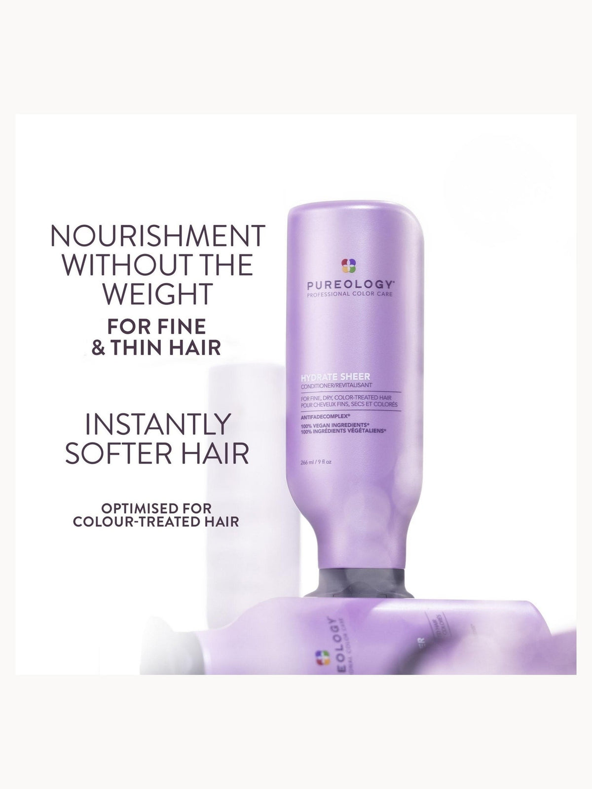 Pureology Hydrate Sheer Conditioner 266ml – brand image 3