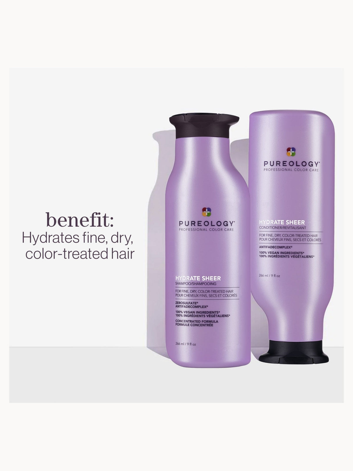 Pureology Hydrate Sheer Shampoo 1000ml – brand image 5