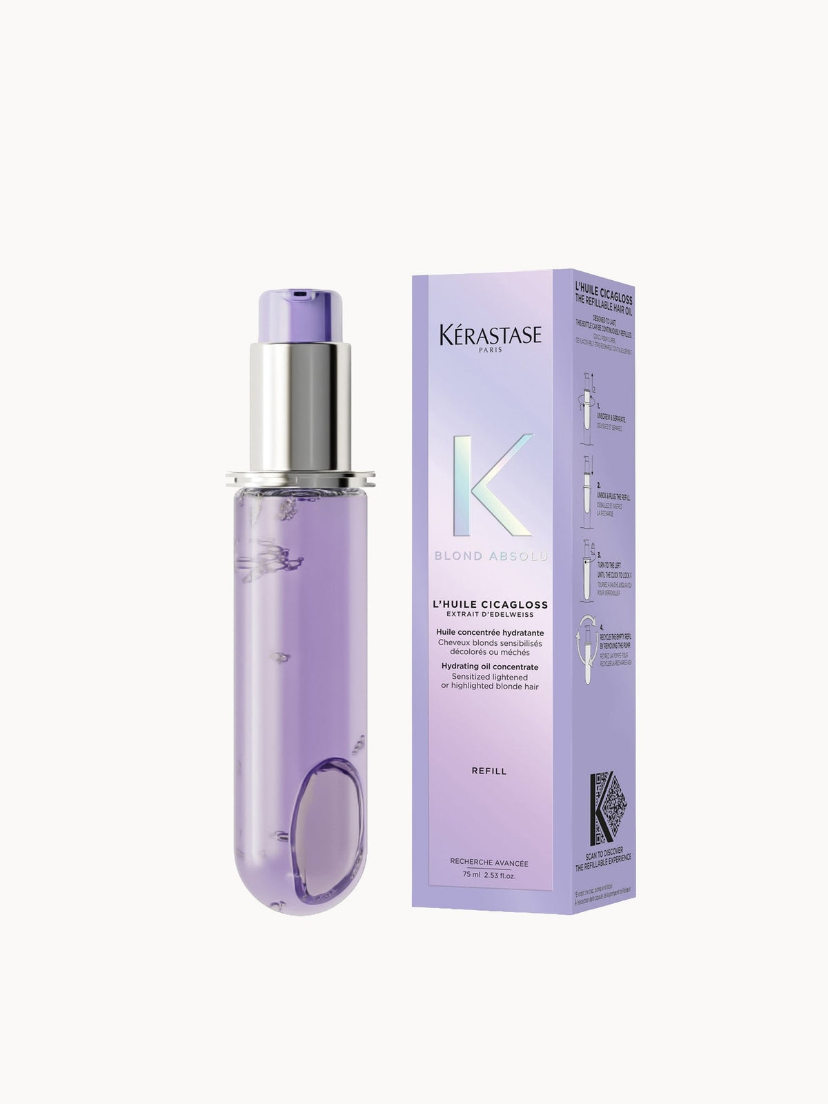Kérastase Blond Absolu Cicagloss Hair Oil Refill 75ml