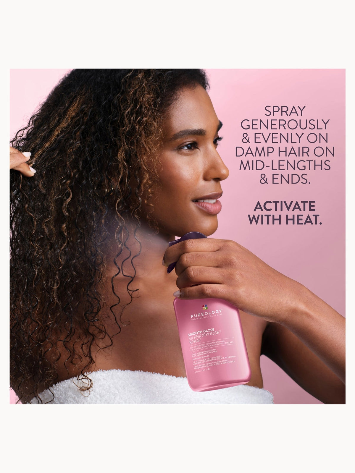 Pureology Smooth Gloss Silkmorphose Spray 230ml – brand image 8