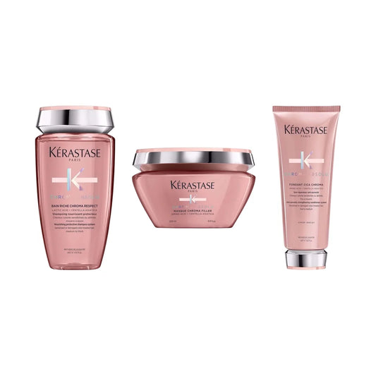 Kerastase Chroma Absolu Riche Haircare Trio Pack